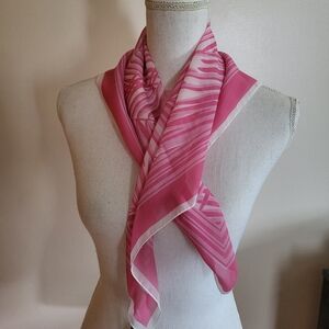 Brooks Brothers Italian Palm Print Scarf 26x26 New With Tags